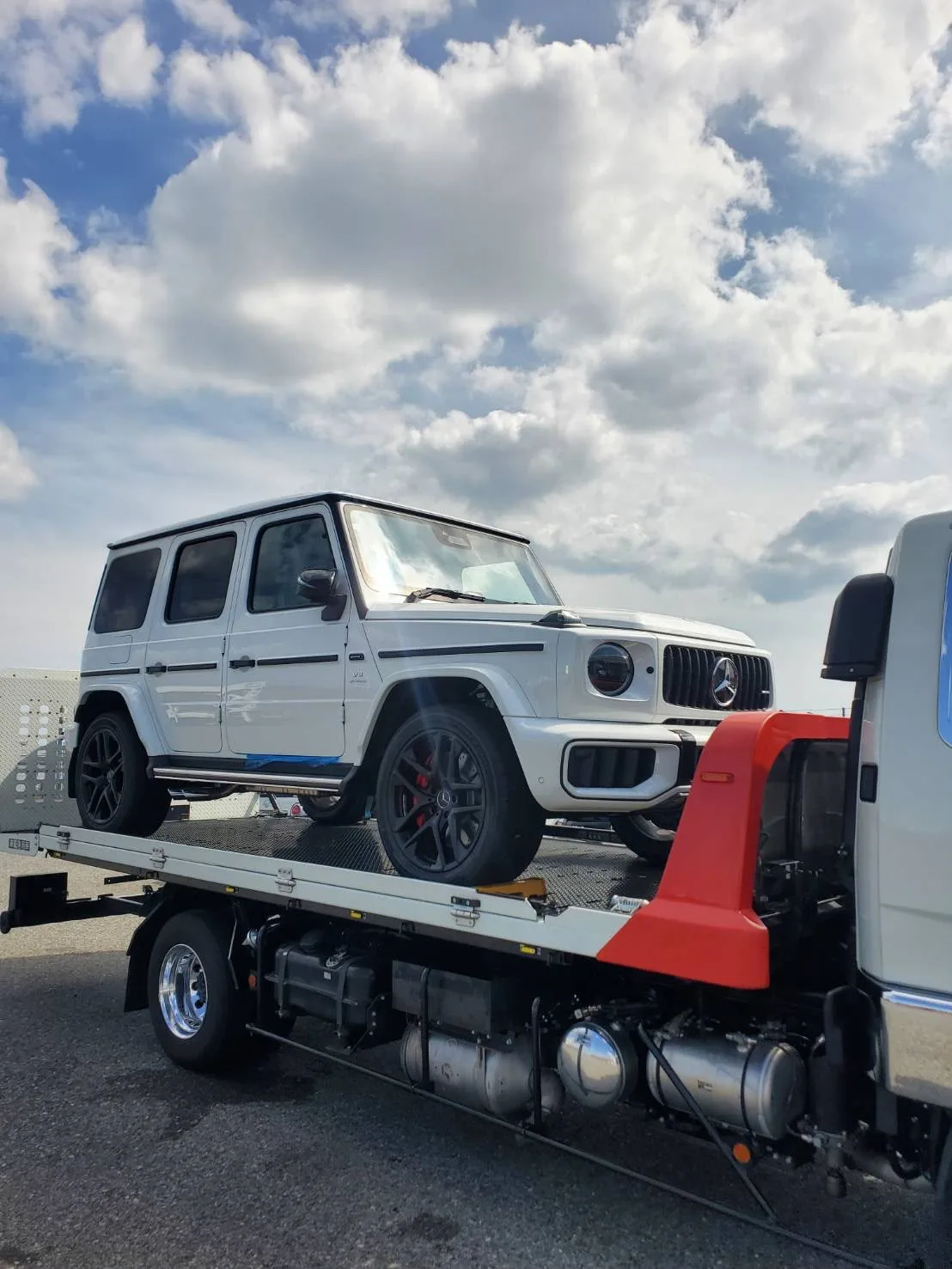Vehicles being loaded for ocean export, illustrating roll-on roll-off car shipping