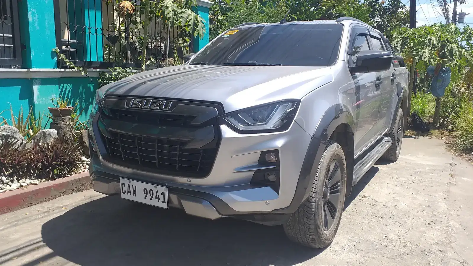 An Isuzu D-Max