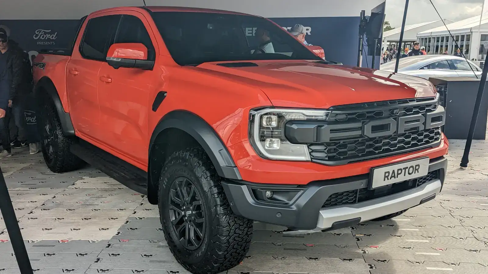 A Ford Ranger Raptor